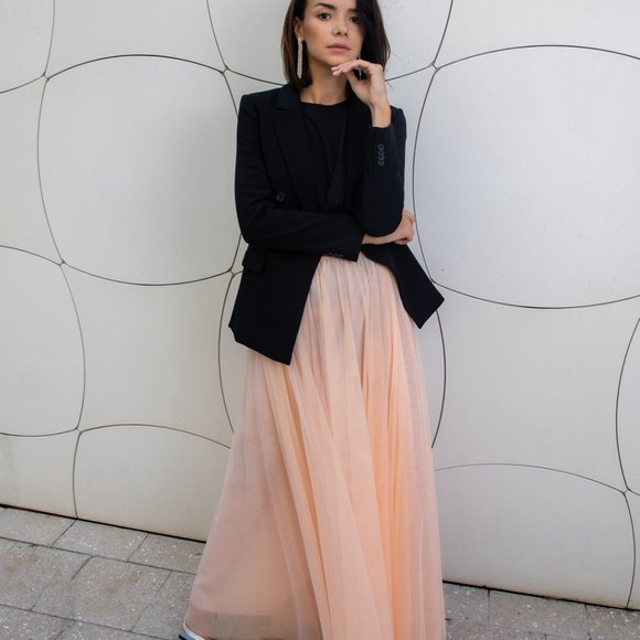 The stunning Gala tutu tulle skirt - Powder Pink - Wedding skirt - Picture 6 of 9